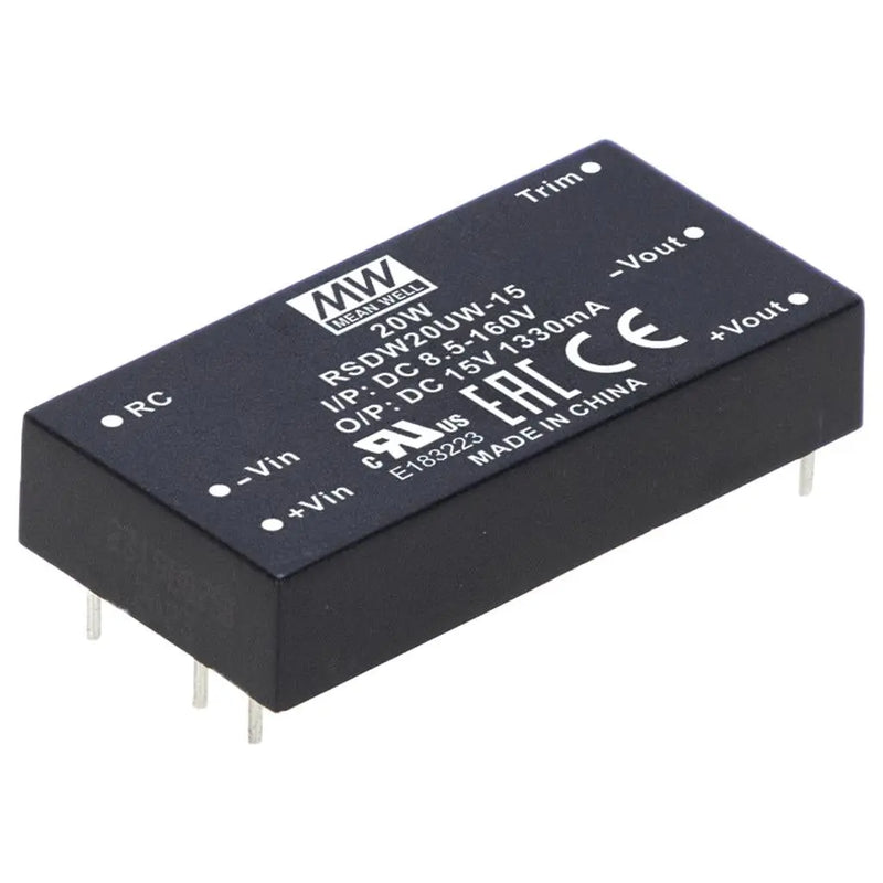 RSDW20UW-15 MEAN WELL Power Supply | HTD Electronics