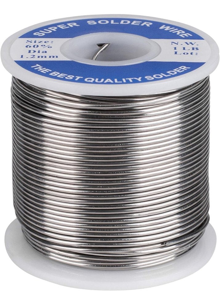 HTD Electronics Super Solder Wire 60/40 rosin core 0.8 mm – 1 lb